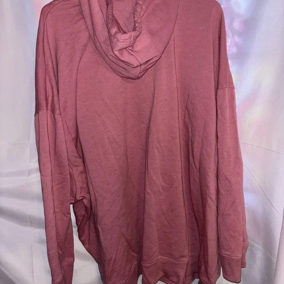 Torrid Pink Hoodie with Love Graphic - Picture 2 of 3